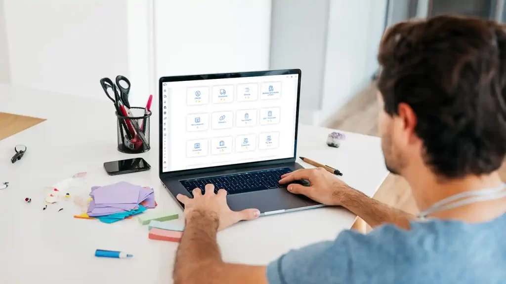 Software administrativo para agências de viagens.
