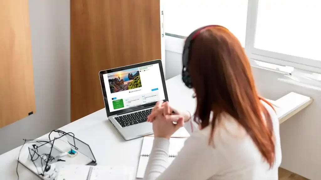 Criador de itinerários de viagem on-line.