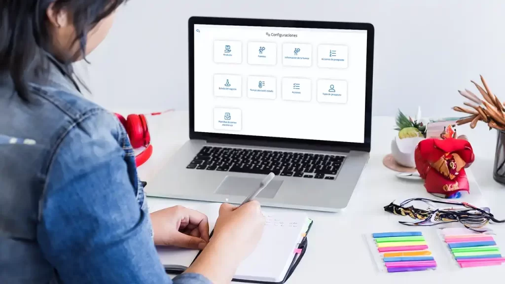 Sistema CRM de Toursys para agencias de viajes.