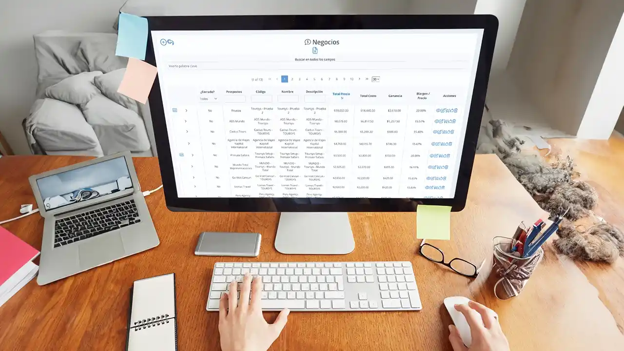 Software CRM para tour operadores.
