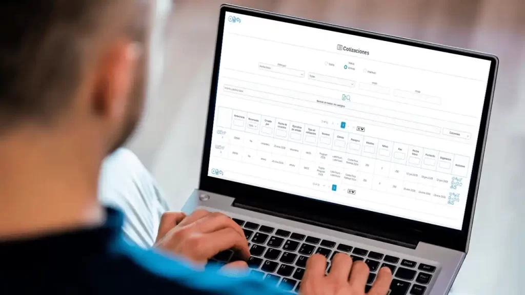 Gestión de reservas para viajes corporativos.