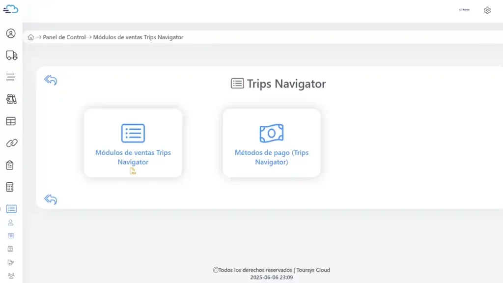 Criação de itinerários para agências de viagens com a Toursys.