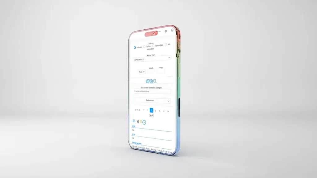 Gestor de reservas para agencias de viajes.