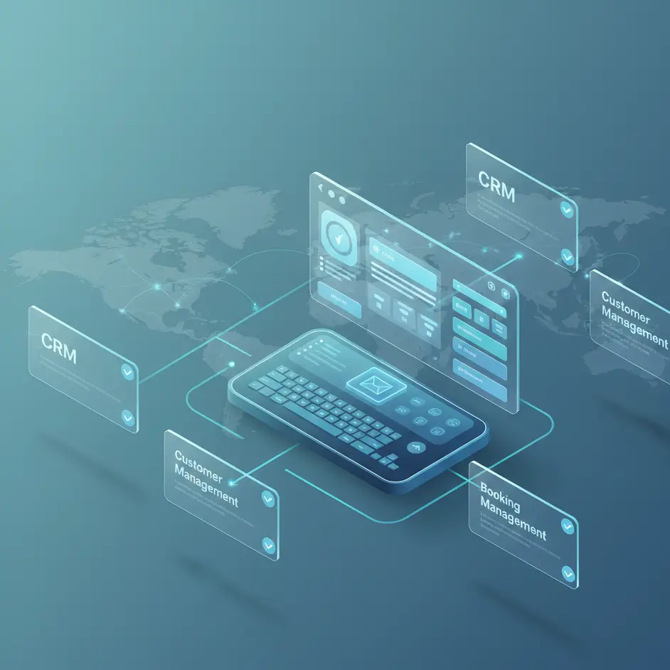 Funcionalidades mínimas do software para agências de viagens