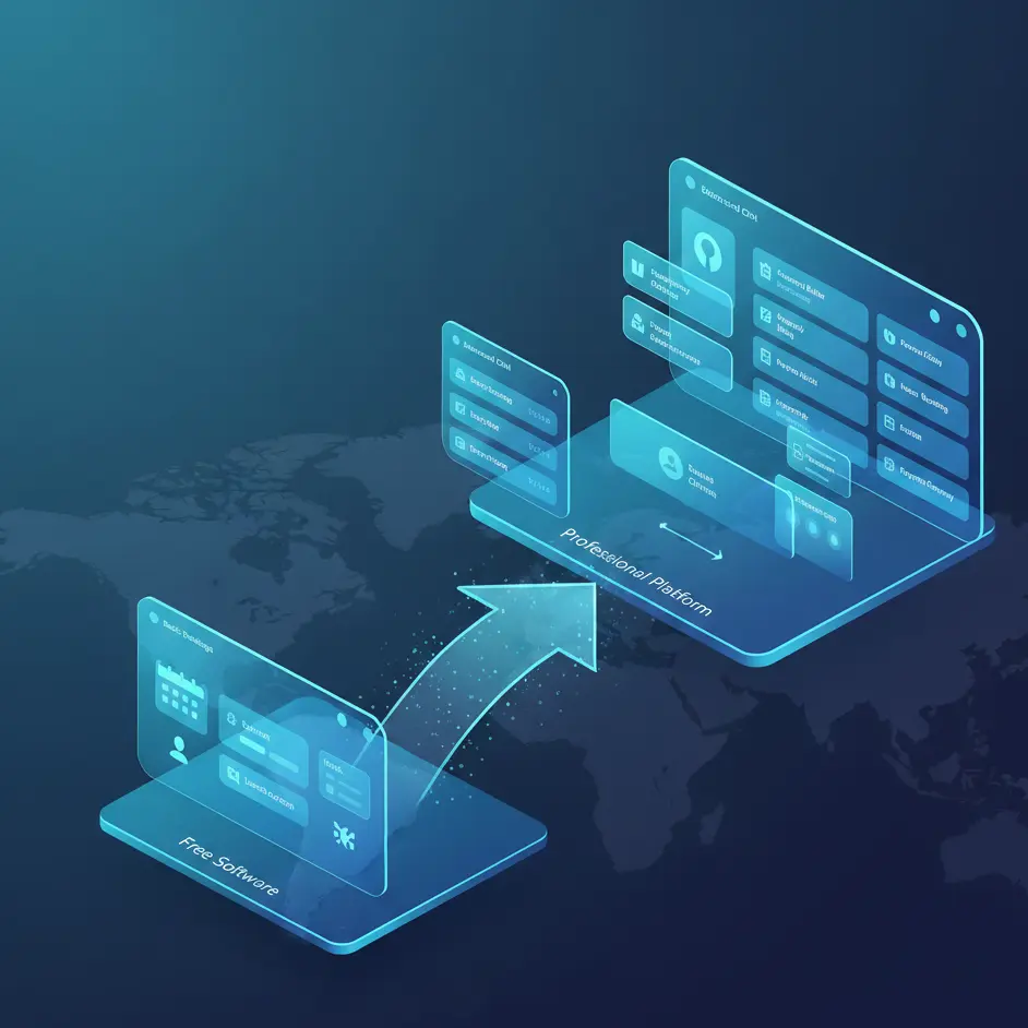 Limitações do freeware