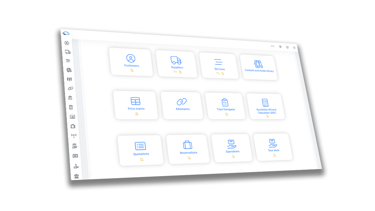 Système Toursys pour agences de voyages