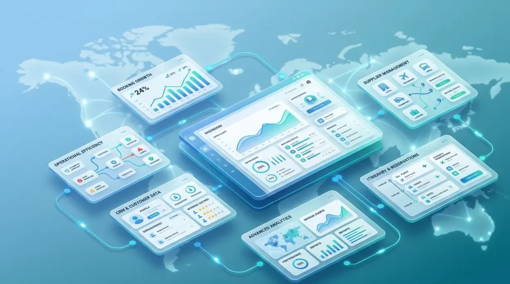 Beneficios software operadores turísticos