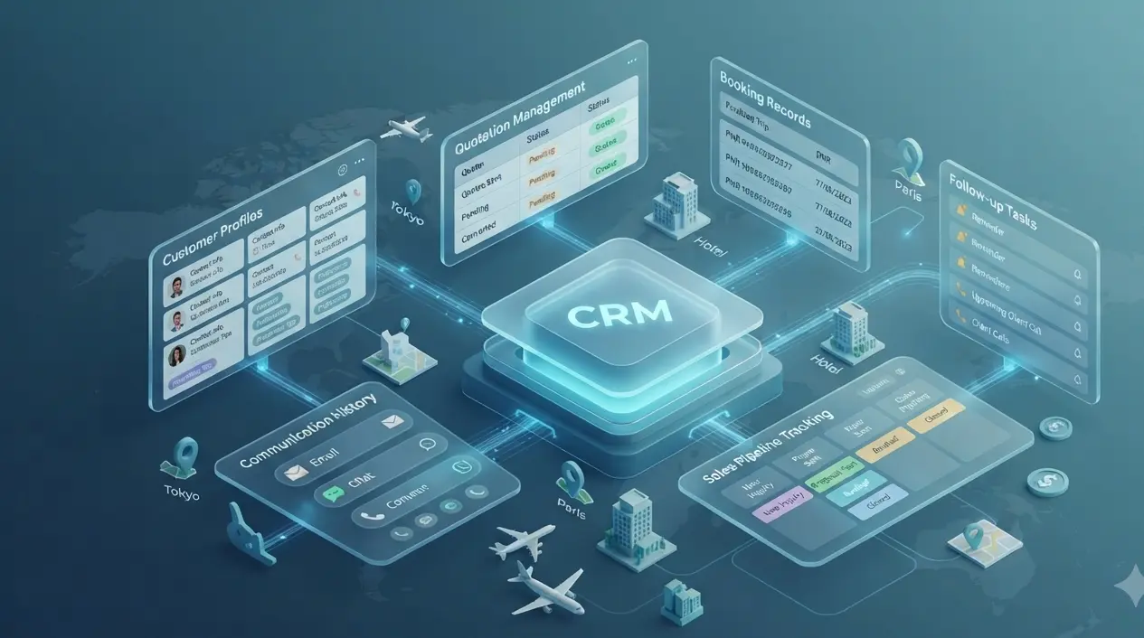 Definição de CRM para agências de viagens